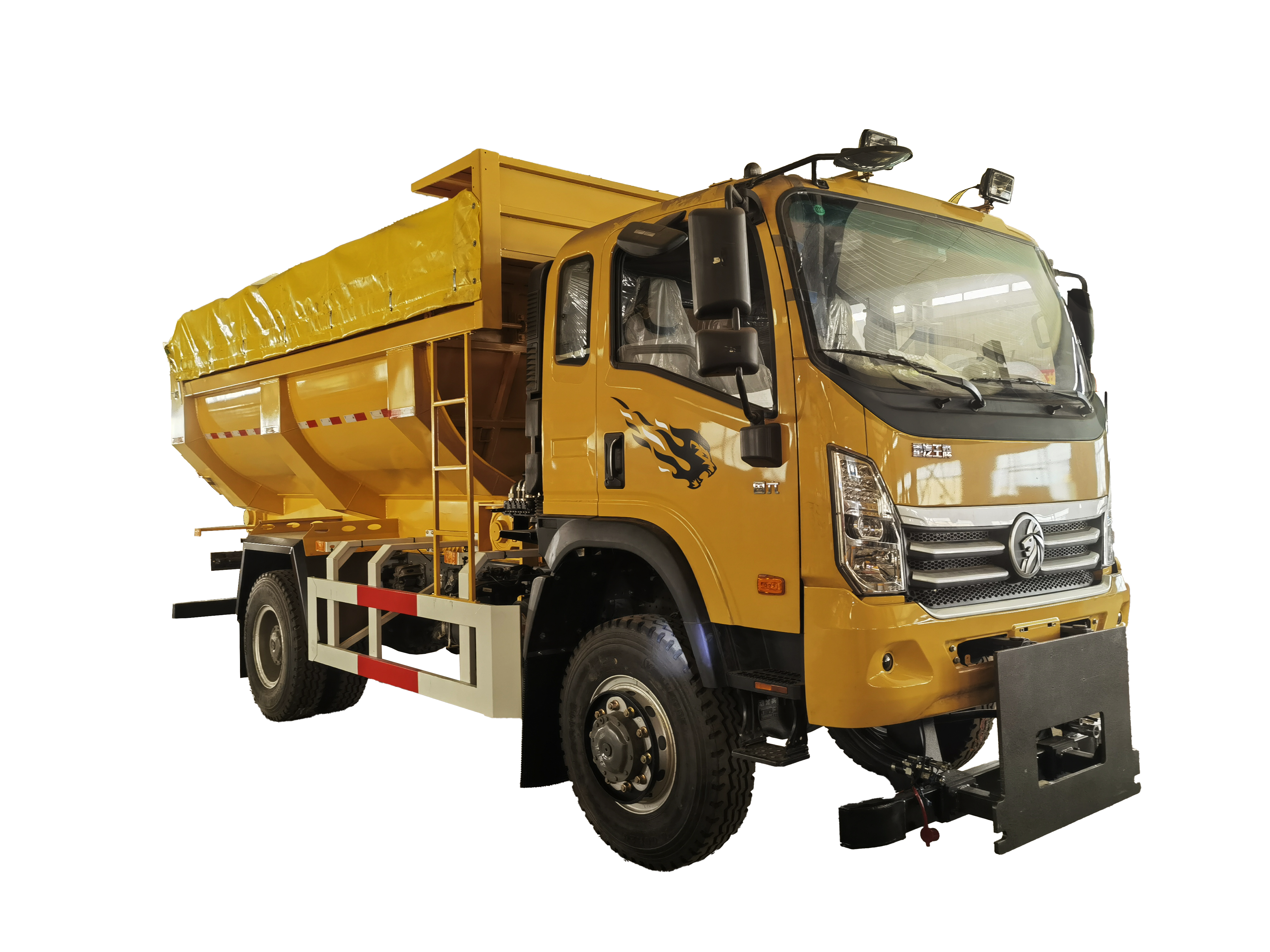 BLD5160TCXZZ6 四驅(qū)垃圾轉(zhuǎn)運除雪車(圖1)